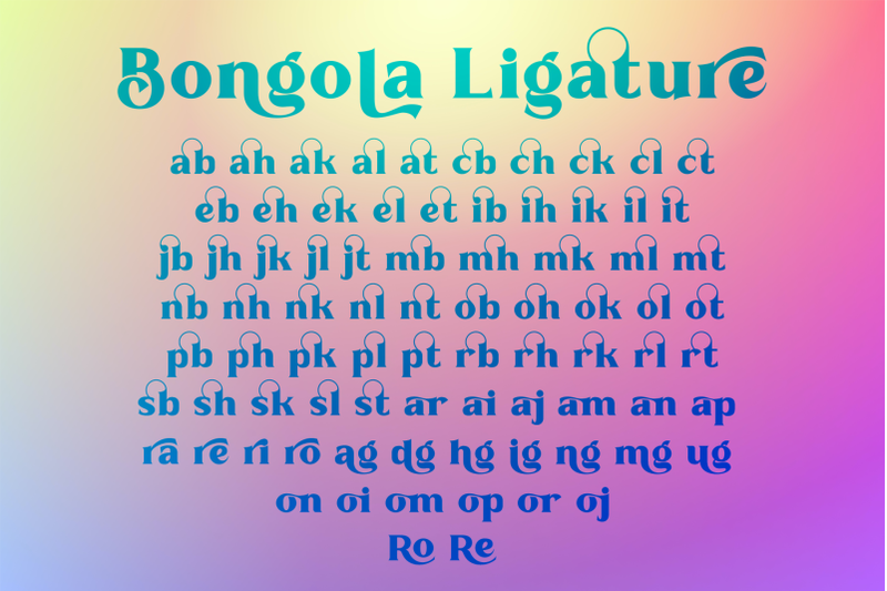 bongola-serif-display-font
