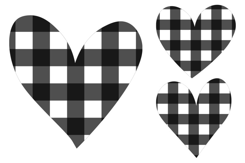 hearts-sublimation-hearts-buffalo-plaid-hearts-svg