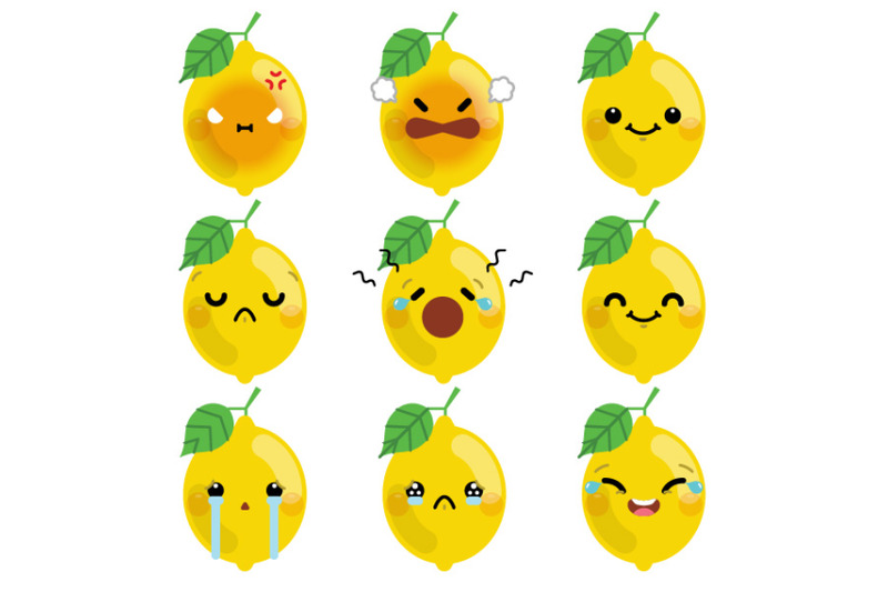 set-of-cute-cartoon-lemon-emoji-set-3