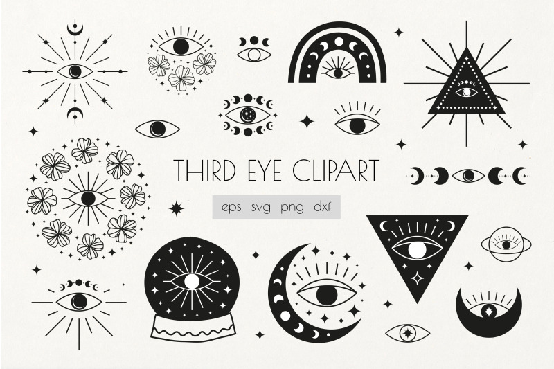 third-eye-clipart-in-bohemian-style