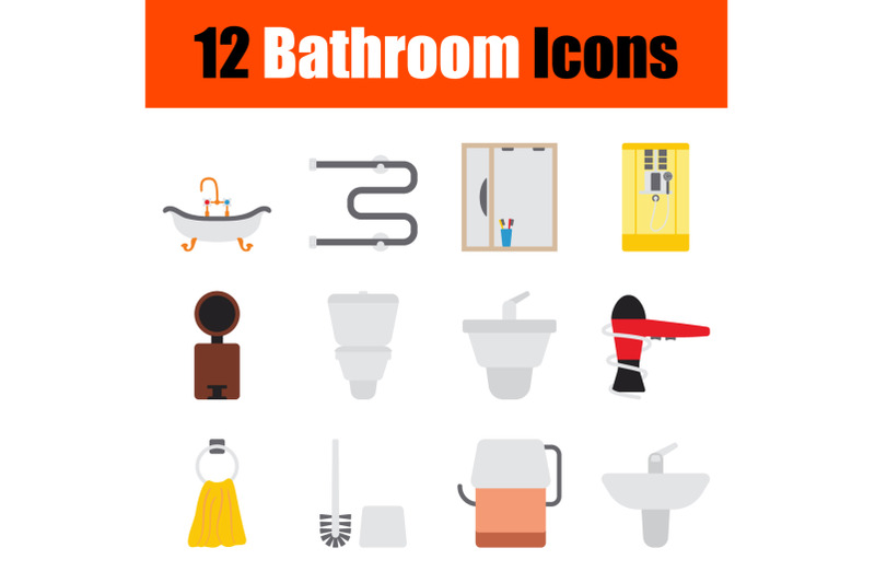 bathroom-icon-set