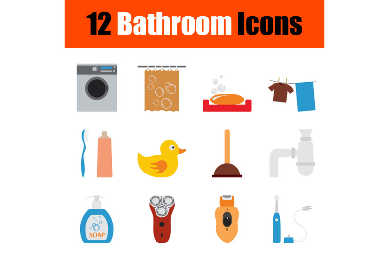 bathroom-icon-set