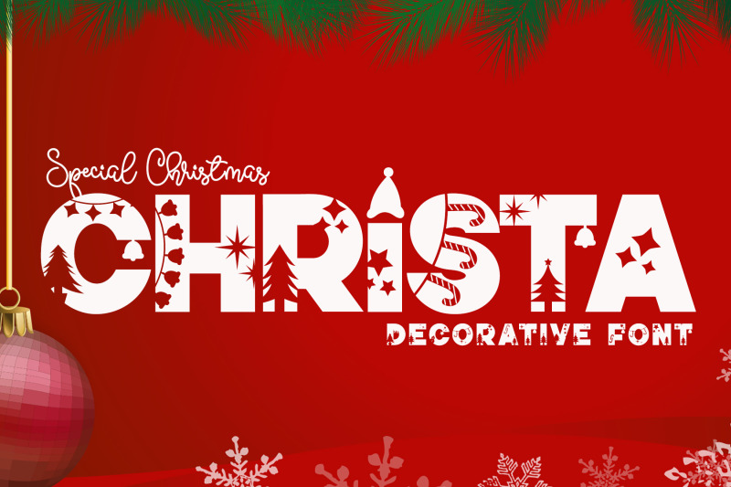 christa-christmas-decorative-font