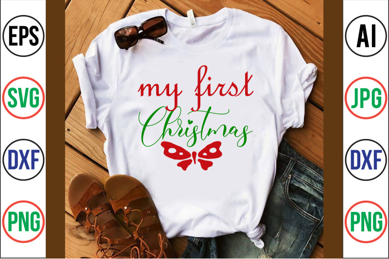 my-first-christmas-svg