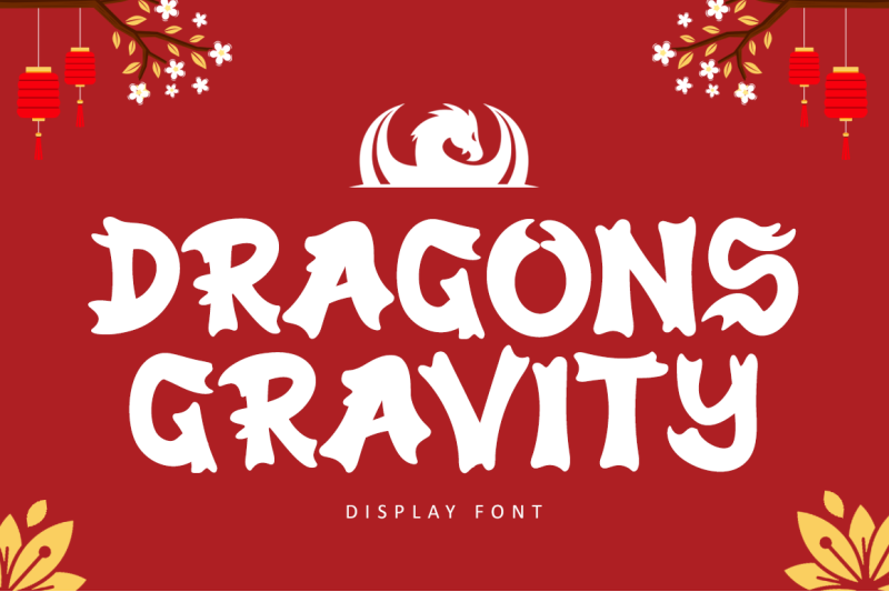 dragons-gravity-chinese-display-font