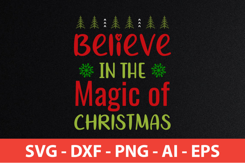 believe-in-the-magic-of-christmas-svg