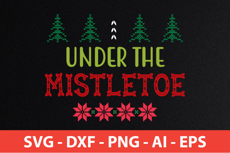 under-the-mistletoe-svg