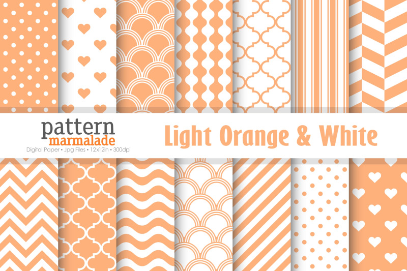 light-orange-amp-white-digital-paper-u12e