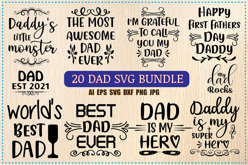 dad-svg-bundle