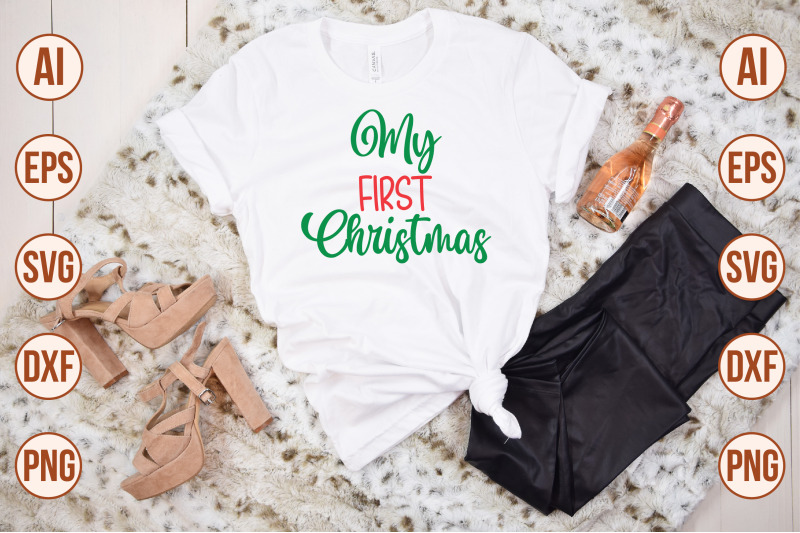 my-first-christmas-svg