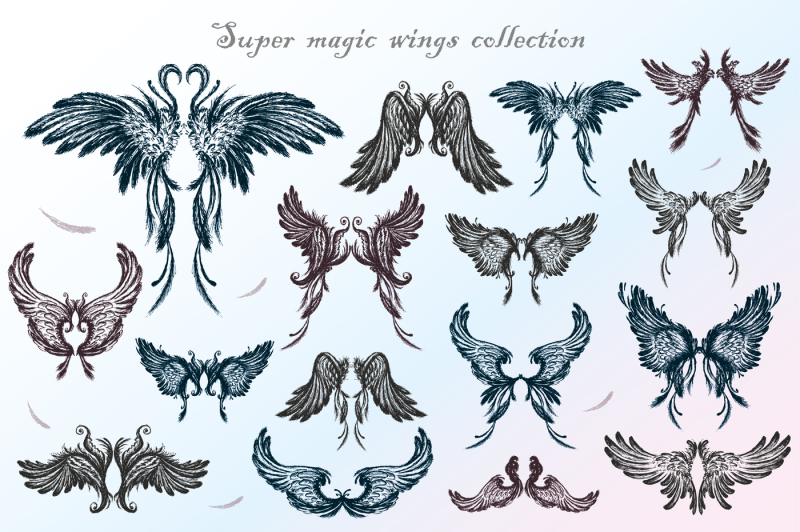 big-set-of-angel-wings-hand-drawn