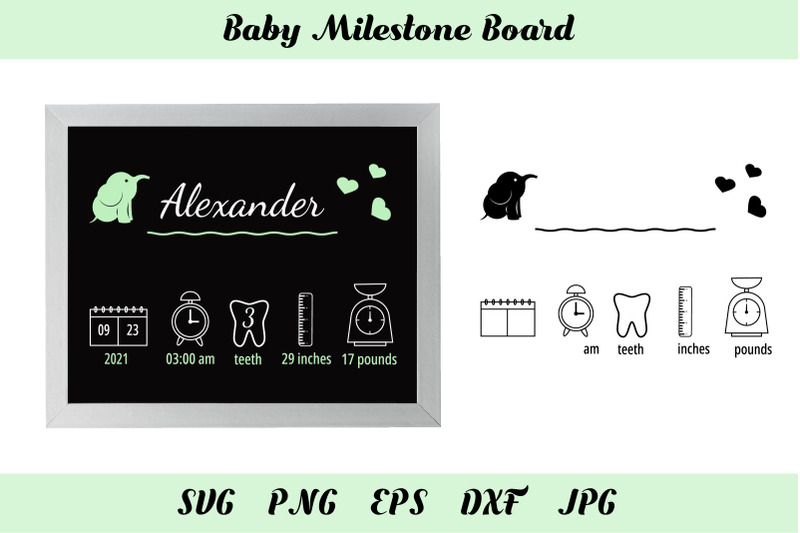 baby-board-announcement-baby-milestone-board-svg-kids-svg