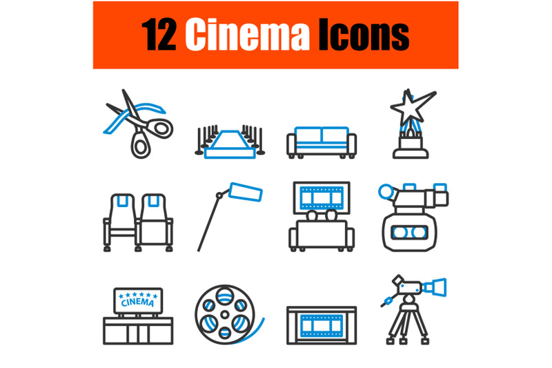 cinema-icon-set