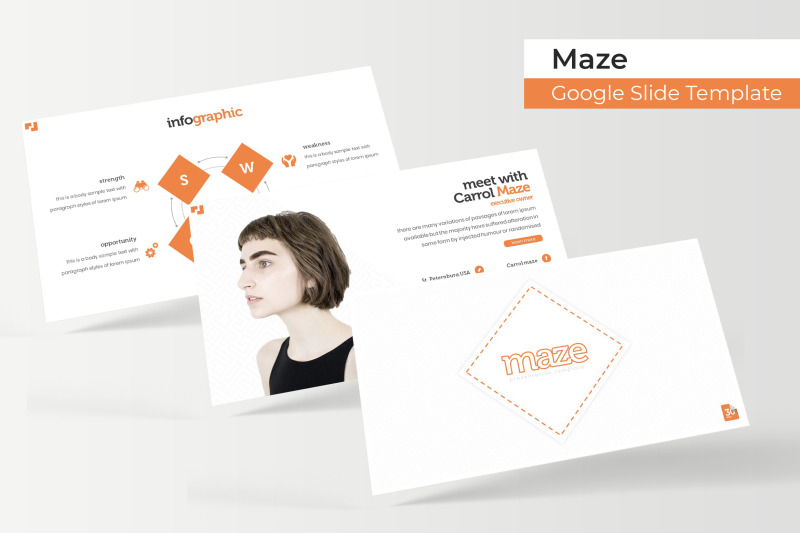 maze-google-slide-template