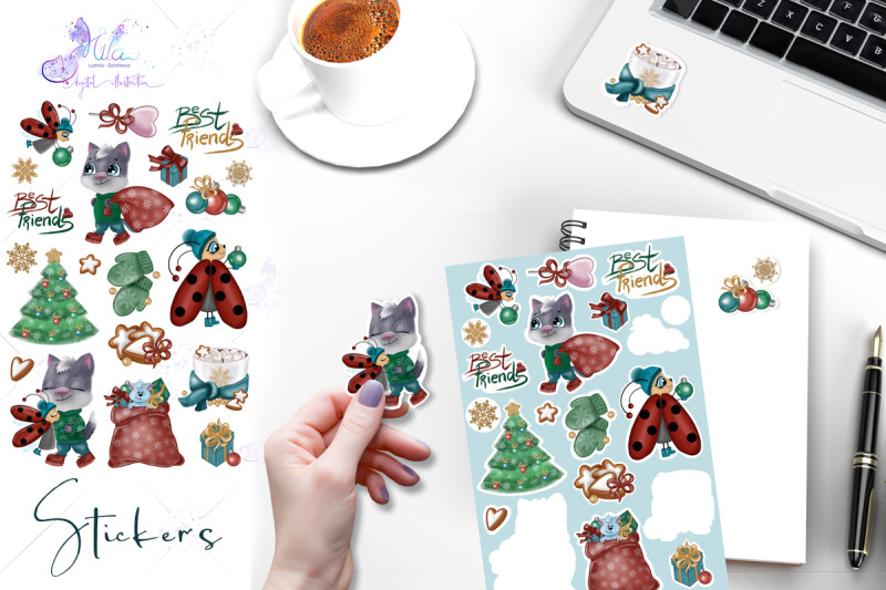 stickers-best-friends-cat-and-ladybug