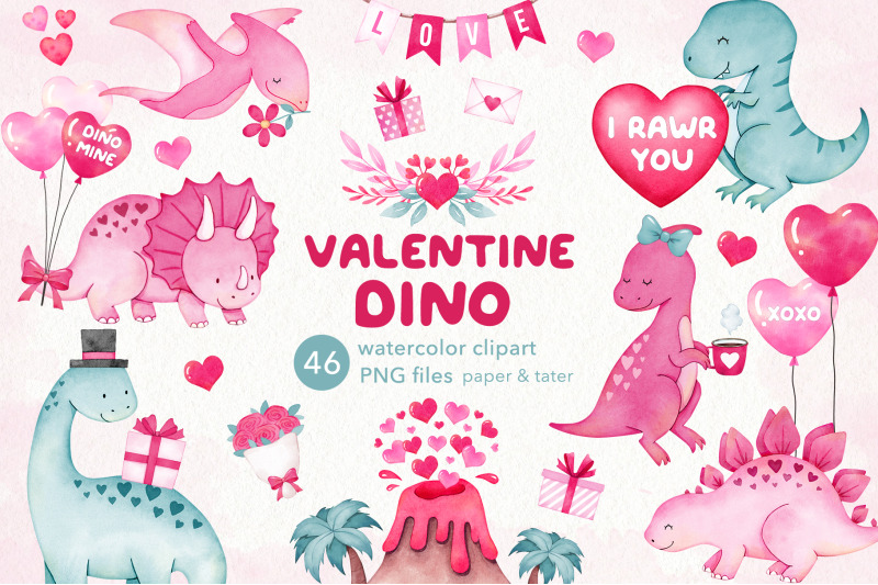 valentines-dinosaurs-watercolor-clipart-love-dino-png