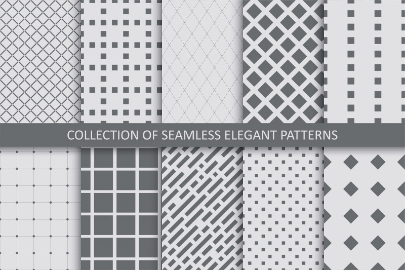 gray-seamless-geometric-patterns
