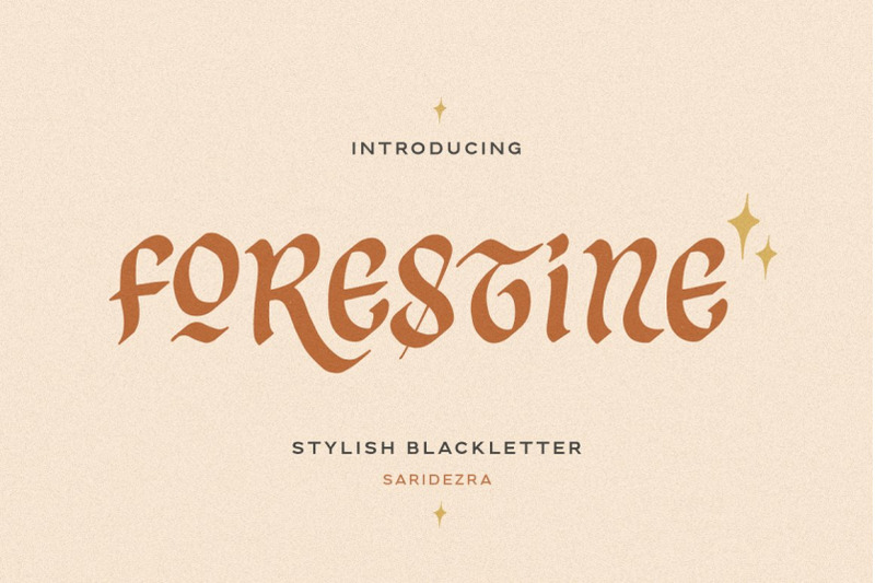 forestine-stylish-blackletter