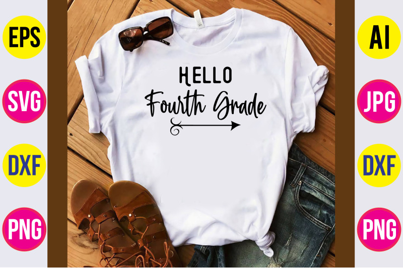 hello-fourth-grade-svg-cut-file