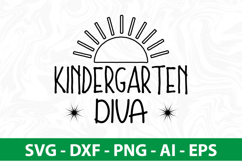 kindergarten-diva-svg-cut-file