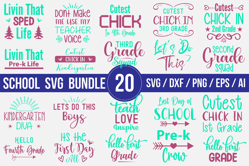 school-svg-bundle