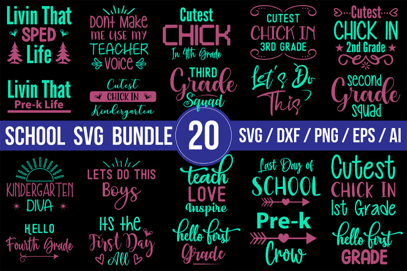 school-svg-bundle