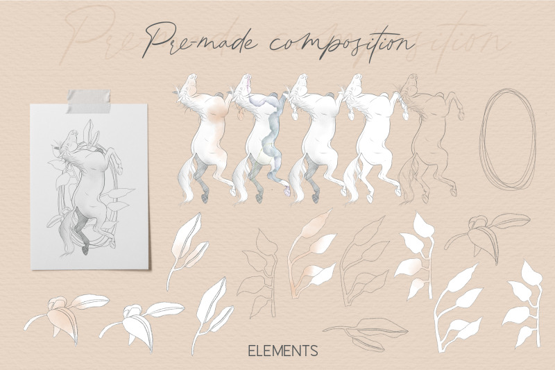 horse-abstract-sketch-composition-png-sublimation-design