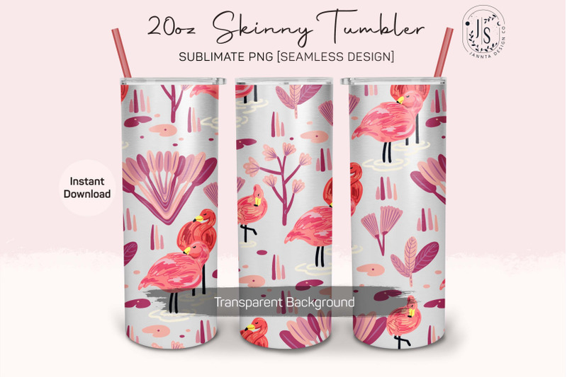 flamingo-20oz-tumbler-sublimation-tropical-bird