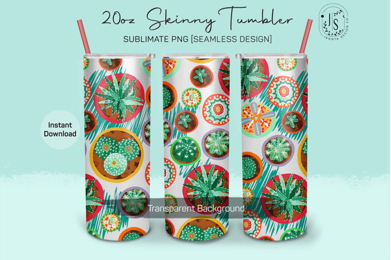 cactus-succulent-garden-20oz-tumbler-sublimation