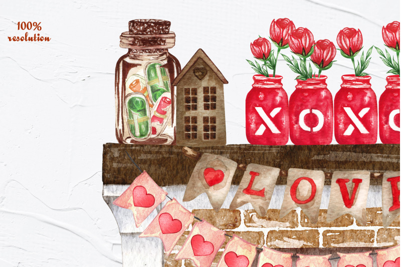 valentines-watercolor-collection