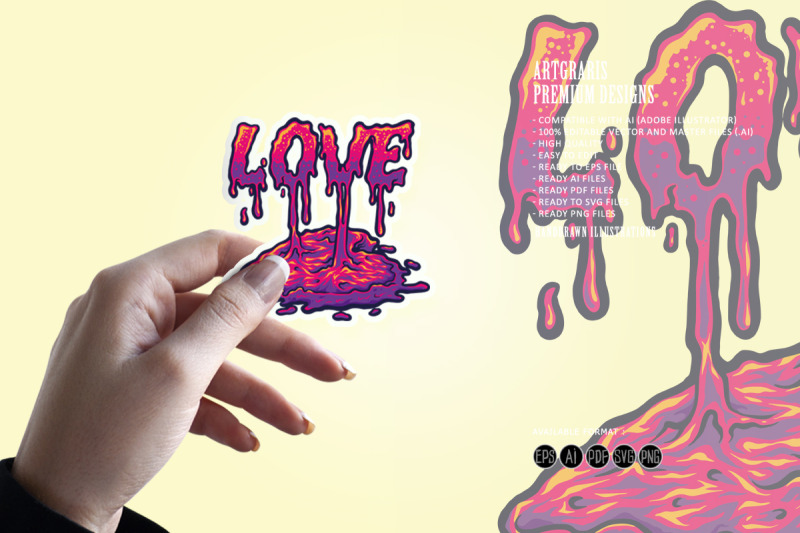 love-melting-heart-valentine-illustrations