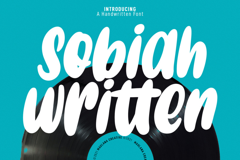 sobiah-written-handwritten-font