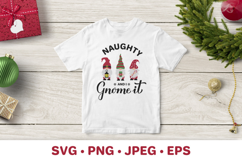 naughty-and-i-gnome-it-funny-christmas-quote-for-kids