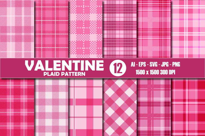 valentine-plaid-pattern