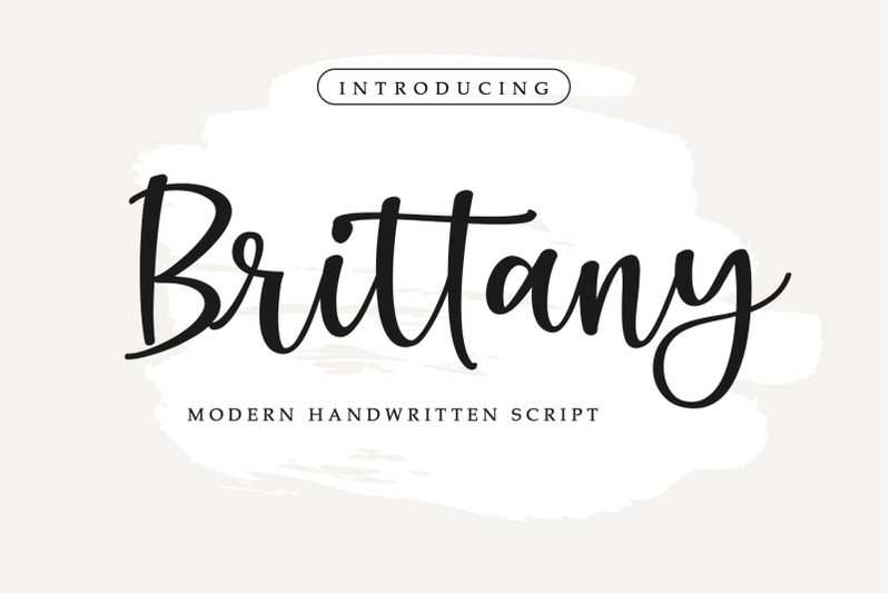 brittany-handwritten-script-font