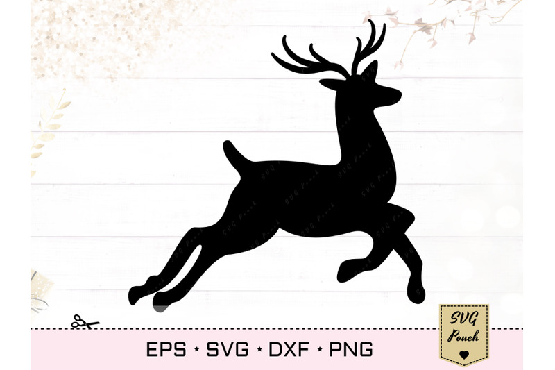reindeer-svg-flying-deer-svg