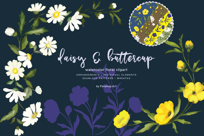 watercolor-daisy-amp-buttercup-clipart