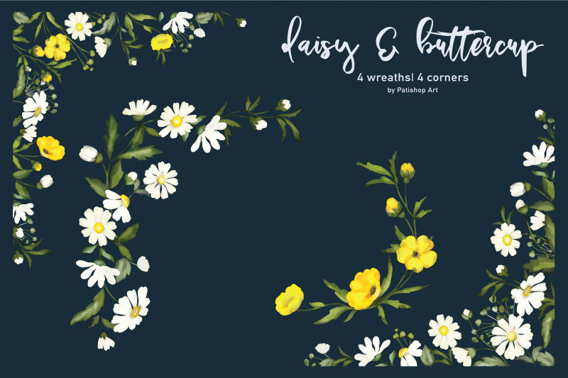 watercolor-daisy-amp-buttercup-clipart