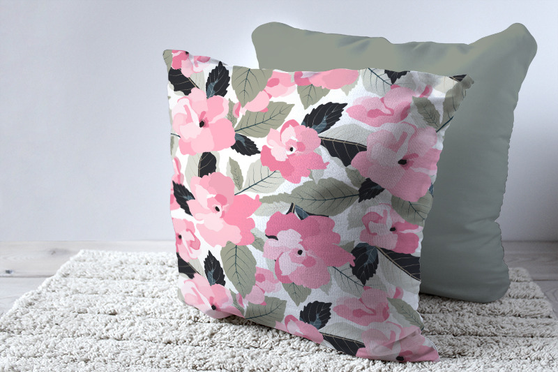pink-flowers-pattern