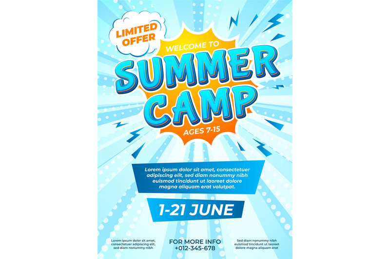 summer-camp-poster-child-journey-camping-comic-style-flyer-school-k