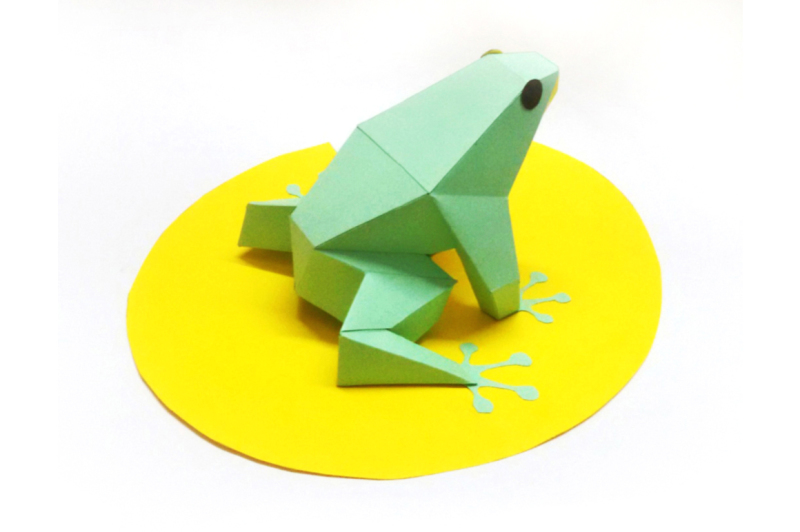diy-paper-frog-printable