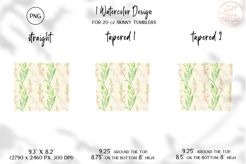 watercolor-floral-tumbler-wrap-png-spring-20oz-tumbler-sublimation