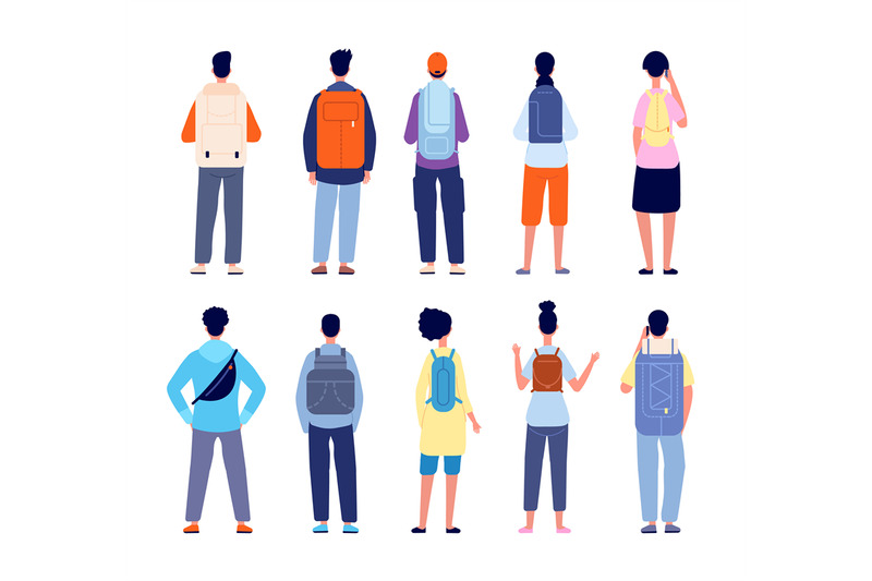 backpackers-characters-travelling-equipment-people-backpack-on-back