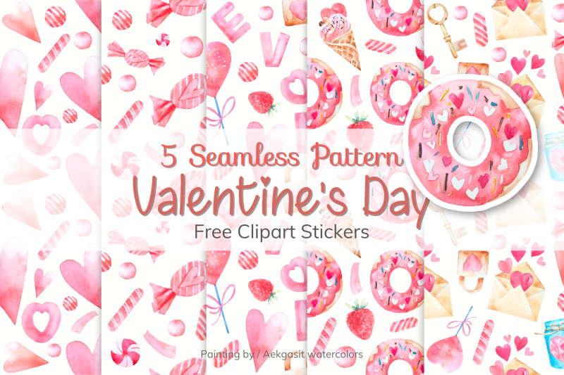 seamless-watercolor-for-valentine-039-s-day