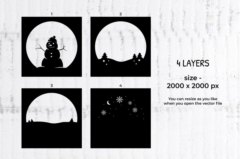 christmas-shadow-box-svg-snowman-3d-paper-cut-winter-svg