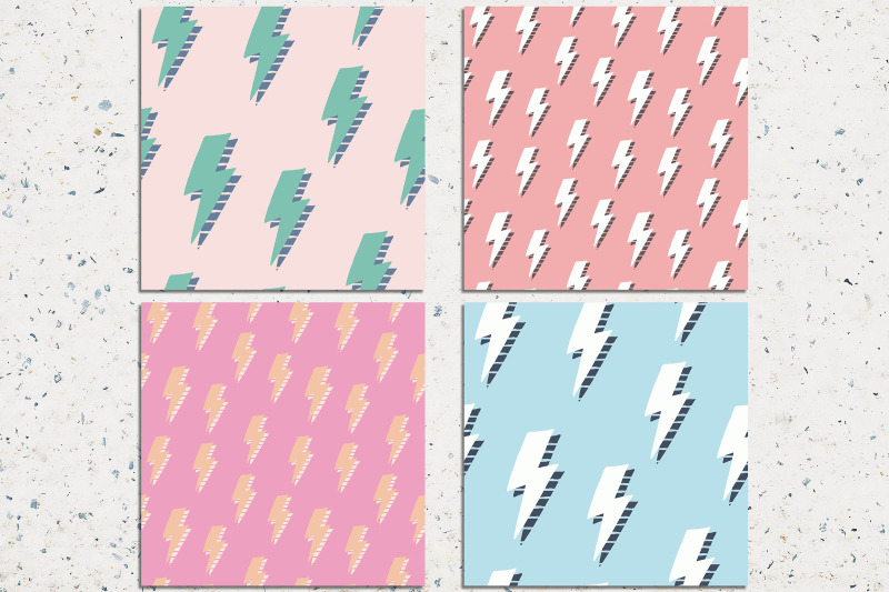 abstract-thunder-seamless-patterns