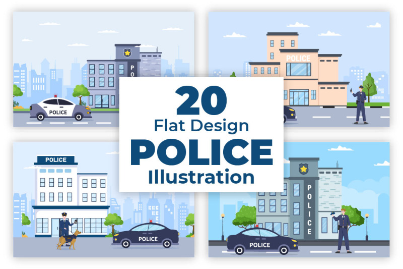 20-police-station-department-building-illustration