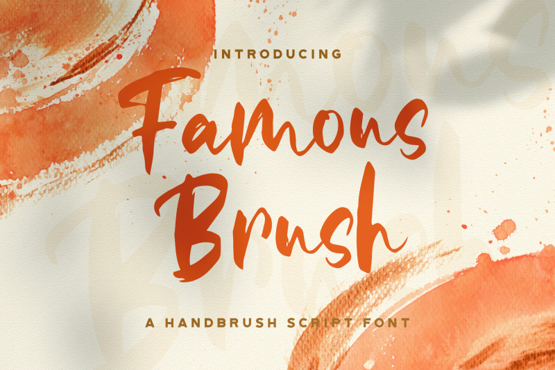 famous-brush-textured-brush-font