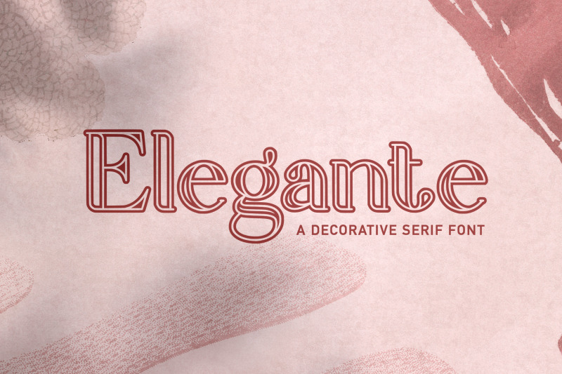 elegante-decorative-serif-font