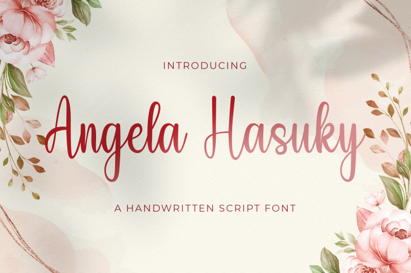 angela-hasuky-handwritten-font